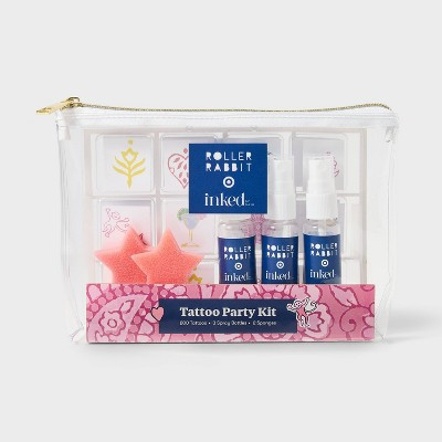 Roller Rabbit x Target - Inked by Dani Tattoo Party Kit - 205pc | Target