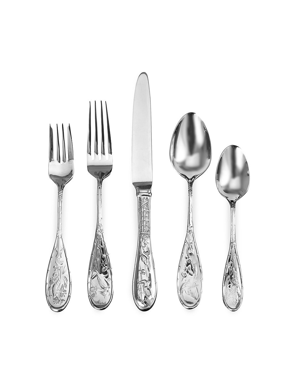 Japanese Bird 5-Piece Stainless Steel Flatware Set | Saks Fifth Avenue