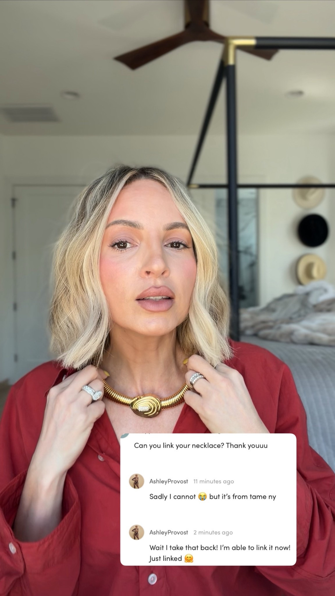 Able to link my necklace now, yay! I get so many questions about it😍

#LTKstorytime #LTKootd #LTKgrwm