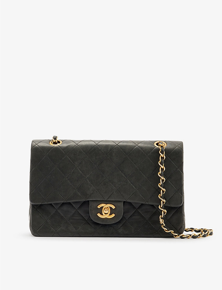 Pre-loved Chanel classic quilted leather shoulder bag | Selfridges
