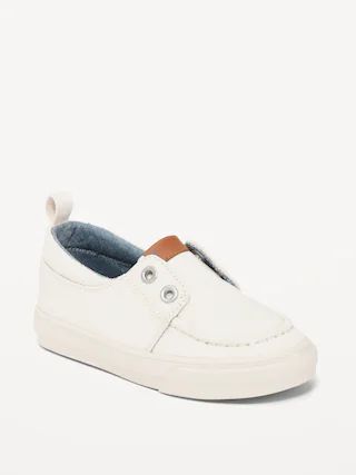 Canvas Boat-Style Sneakers for Toddler Boys | Old Navy (US)