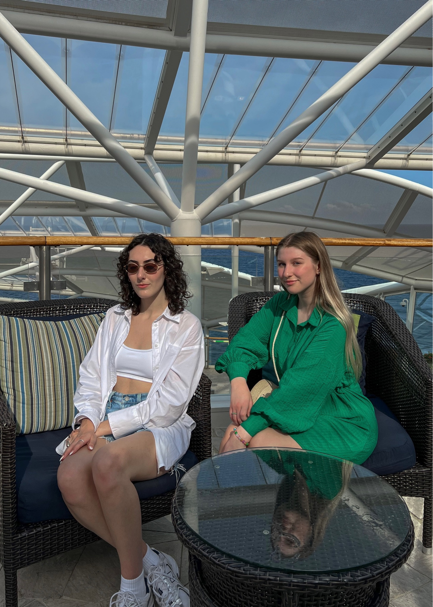 Top - the tna mini bra top from Aritzia, wearing a size small

Button up - wearing a size small

Shorts - wearing a size 25

Shoes - wearing a size 9

#LTKstyletip #LTKtravel #LTKeurope