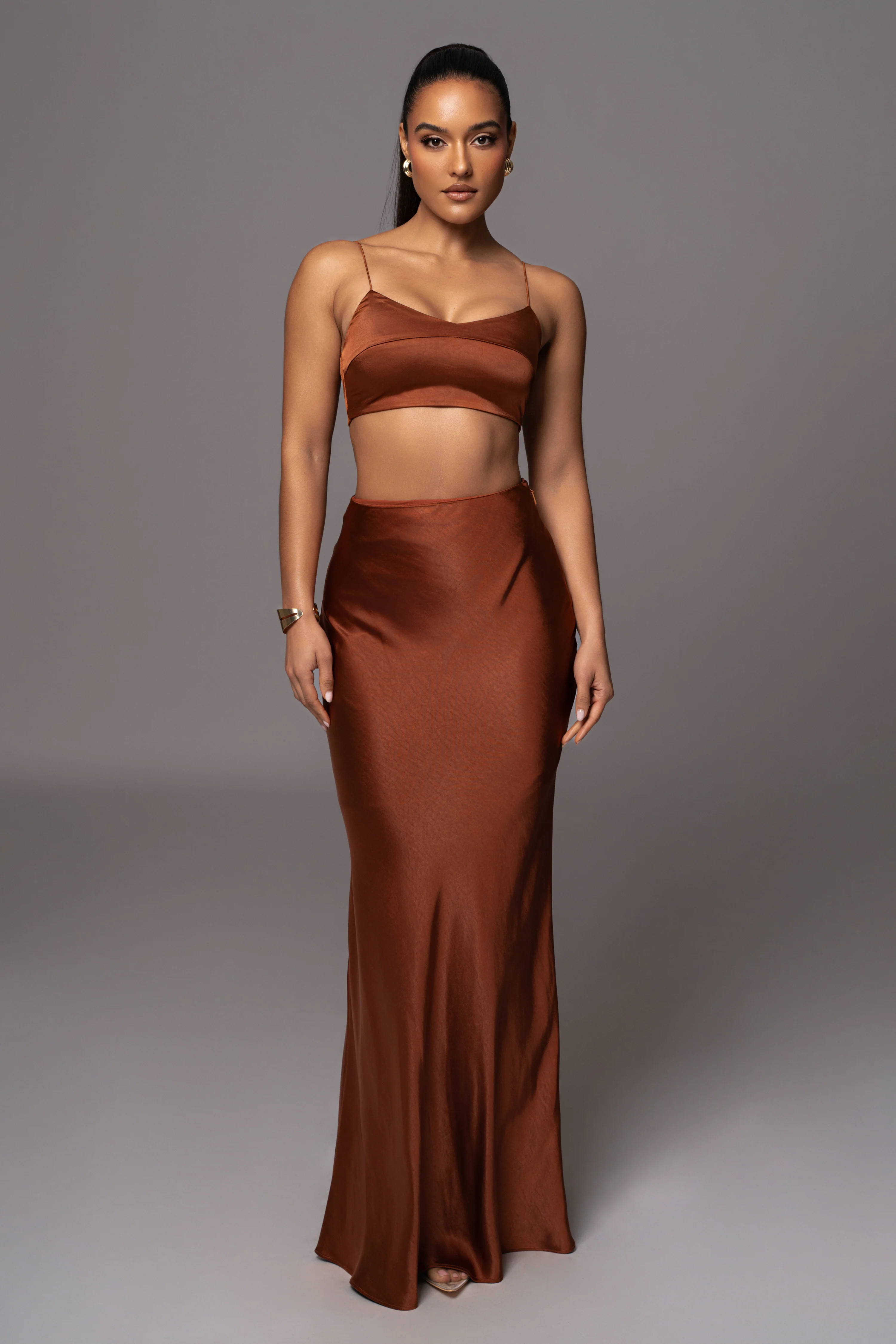 Copper Isella 2-Piece Skirt Set XS | JLUXLABEL
