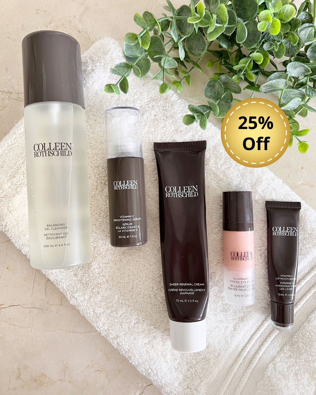 My Colleen Rothschild morning skincare favorites are 25% Off with Code: BEST25

Tinted eye cream
Vitamin C serum 

#LTKSaleAlert #LTKOver40 #LTKBeauty