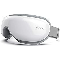 RENPHO Eyeris 1 - Eye Massager for Migraines with Remote, Heat, Compression, Bluetooth, Heated Ey... | Amazon (US)