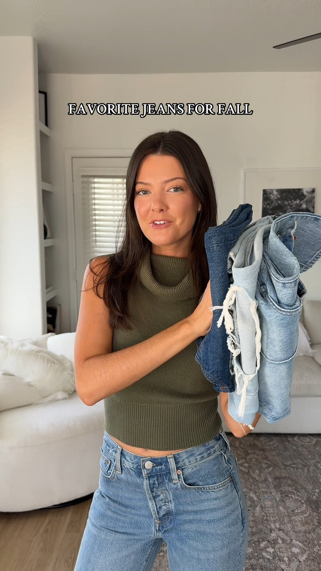 I’m 5’7” wearing my true size 25 in all of these! I always get jeans in curvy styles when possible to reduce waist gap. 

Use code AFLTK at Abercrombie this weekend until 9/29/25!

#LTKFallSale #LTKSeasonal #LTKStyleTip