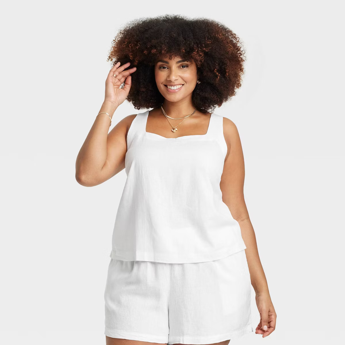 Women's Linen Tank Top - A New Day™ | Target