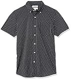 Goodthreads Men's Slim-Fit Short-Sleeve Printed Poplin Shirt | Amazon (US)