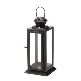 8" Black Metal Starlight Hanging Candle Lantern By Zingz & Thingz | 3.62" x 3.62" x 8" | Michaels® | Michaels Stores