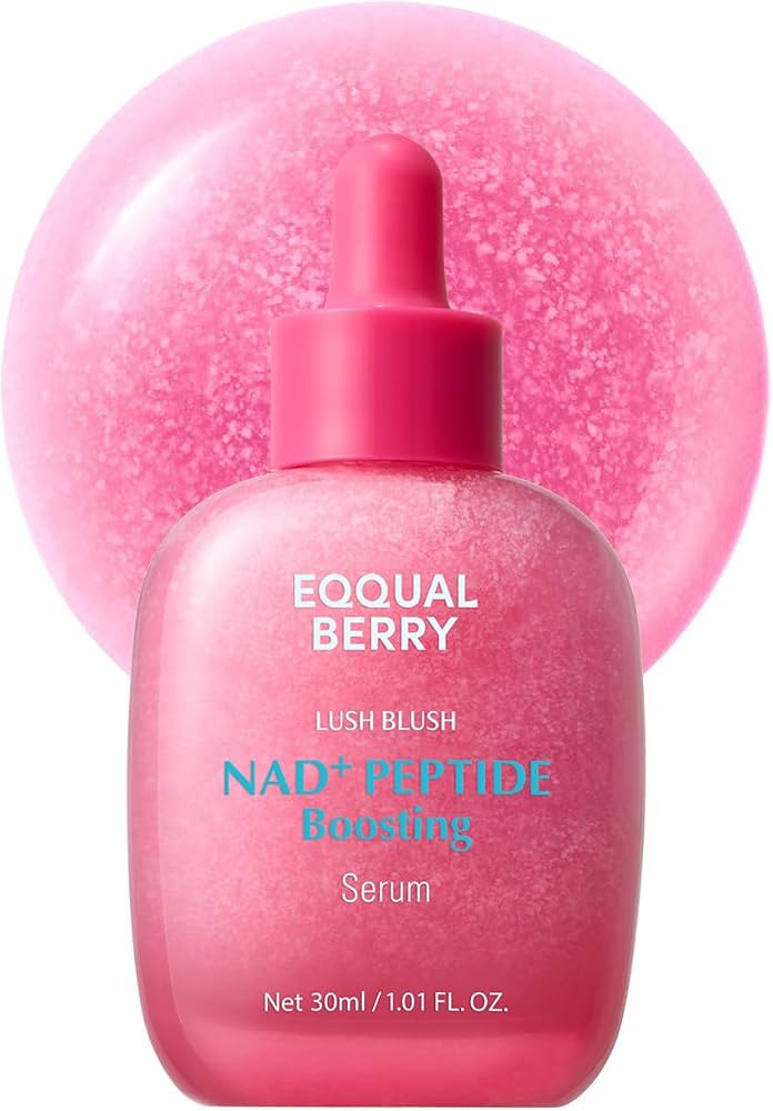 EQQUALBERRY NAD+ Peptide Boosting Serum | 14 Peptide Serum for Face, Neck & Body | Niacinamide 2%... | Amazon (US)