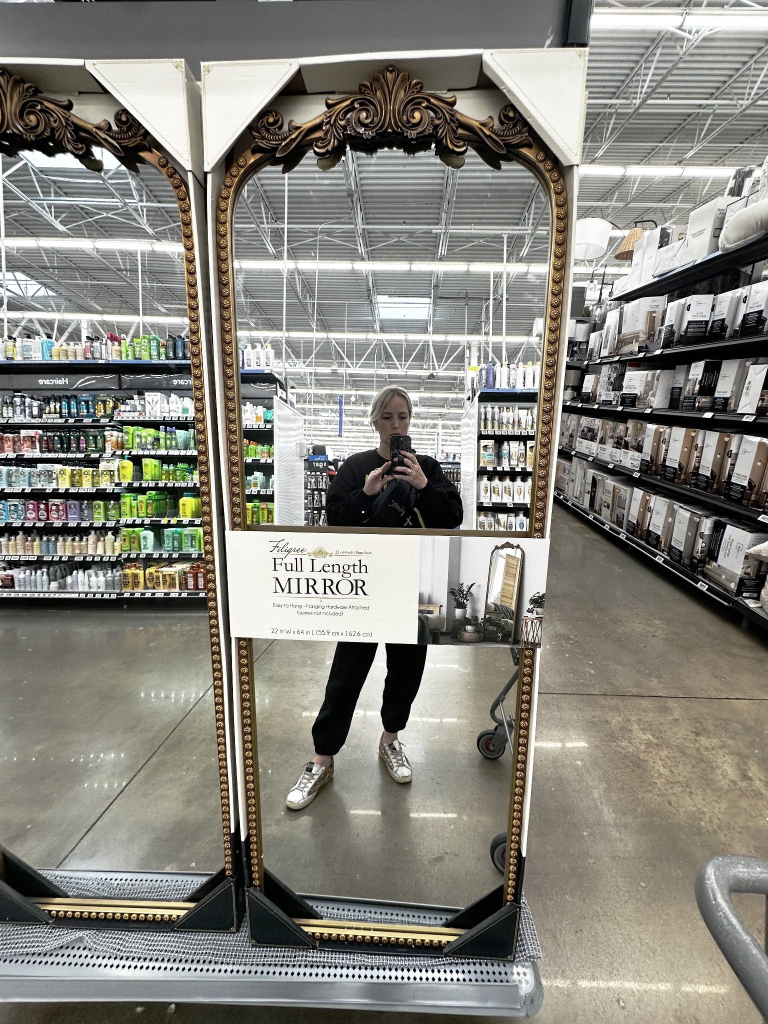Anthro inspired ornate floor mirror for under $100! 

#LTKSaleAlert #LTKFindsUnder100 #LTKHome
