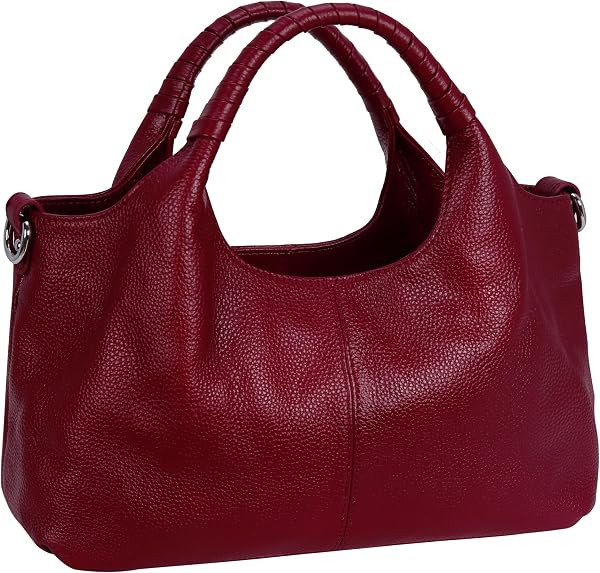 Iswee Leather Satchel Women Purse and Handbag Crossbody Shoulder Bag Hobo | Amazon (US)