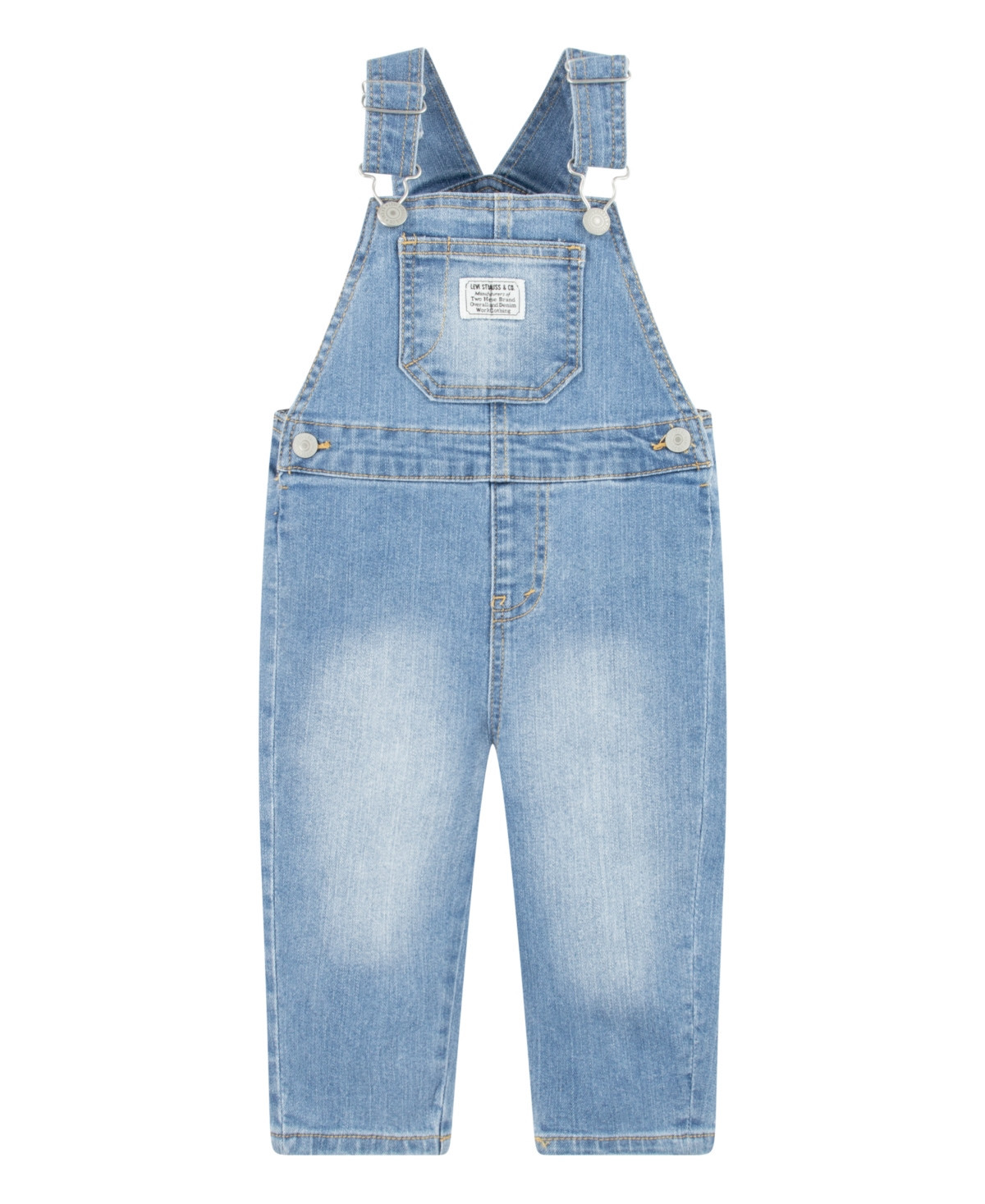 Levi's Baby Boys and Girls Denim Overalls - Basil Sky | Macy's
