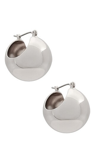 Hoop Set in Silver | Revolve Clothing (Global)