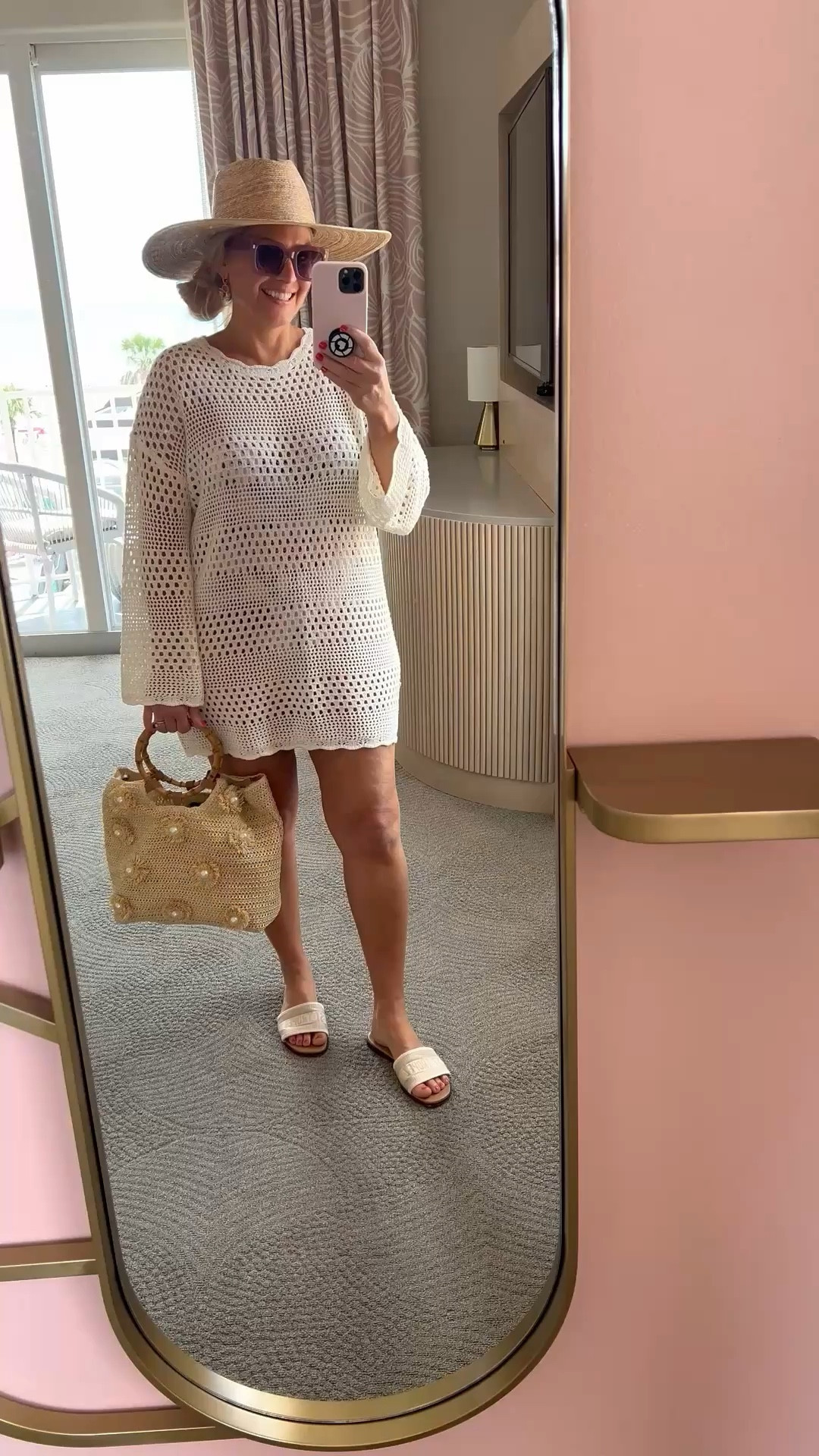 Casual summer beach outfit 

Crochet coverup large, swimsuit medium, beach bag, sunglasses


Summer Dress I Beachy Outfits I Cute Cover Up I Crochet Cover up

summer dress | beachy outfits | summer outfit inspo | spring break outfit | hippie neo soul outfits | vacation outfits | summer 2026 outfits | european summer outfits | spring break outfit | italy outfits | spring fits | summer outfit inspo | summer dresses | cute summer outfits | cute cover up | cute beach outfit | cute beach look | beach vacation outfit | resort wear for women | resort vacation outfits | resort outfit ideas | puerto rico outfits | florida outfits | florida vacation outfits | florida outfits vacation | summer 2026 outfits | tropical vacation outfits | cute vacation outfits | island vacation outfits | ibiza outfits | vacation outfits | vacation style | carribean vacation outfits | beach vacation outfits | bahamas vacation outfits | mexico vacation outfits

#LTKSeasonal #LTKOver40 #LTKSaleAlert #LTKU #LTKTravel #LTKgrwm #LTKootd #LTKMidsize #LTKSwim #LTKFestival