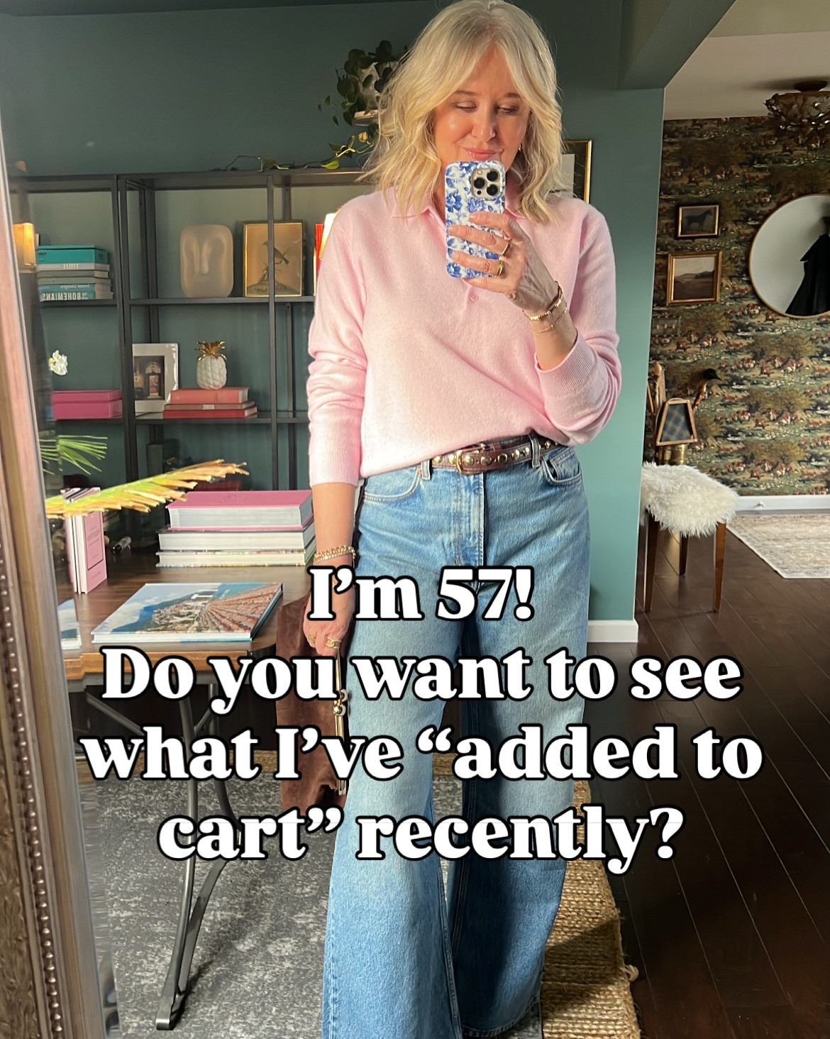 I love seeing what others “add to cart” 🛒 so I thought I’d share mine! 😉
Skirt medium
Linen pants medium
T-shirt medium 
Pink button up XS

Comment SHOP for links and sizes I purchased! 

#summerstyle #midlifestyle