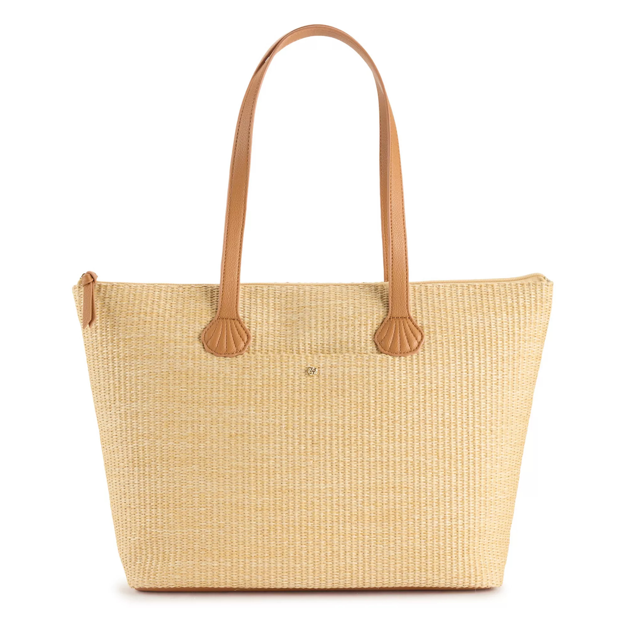 LC Lauren Conrad Summer Straw Tote Bag | Kohl's