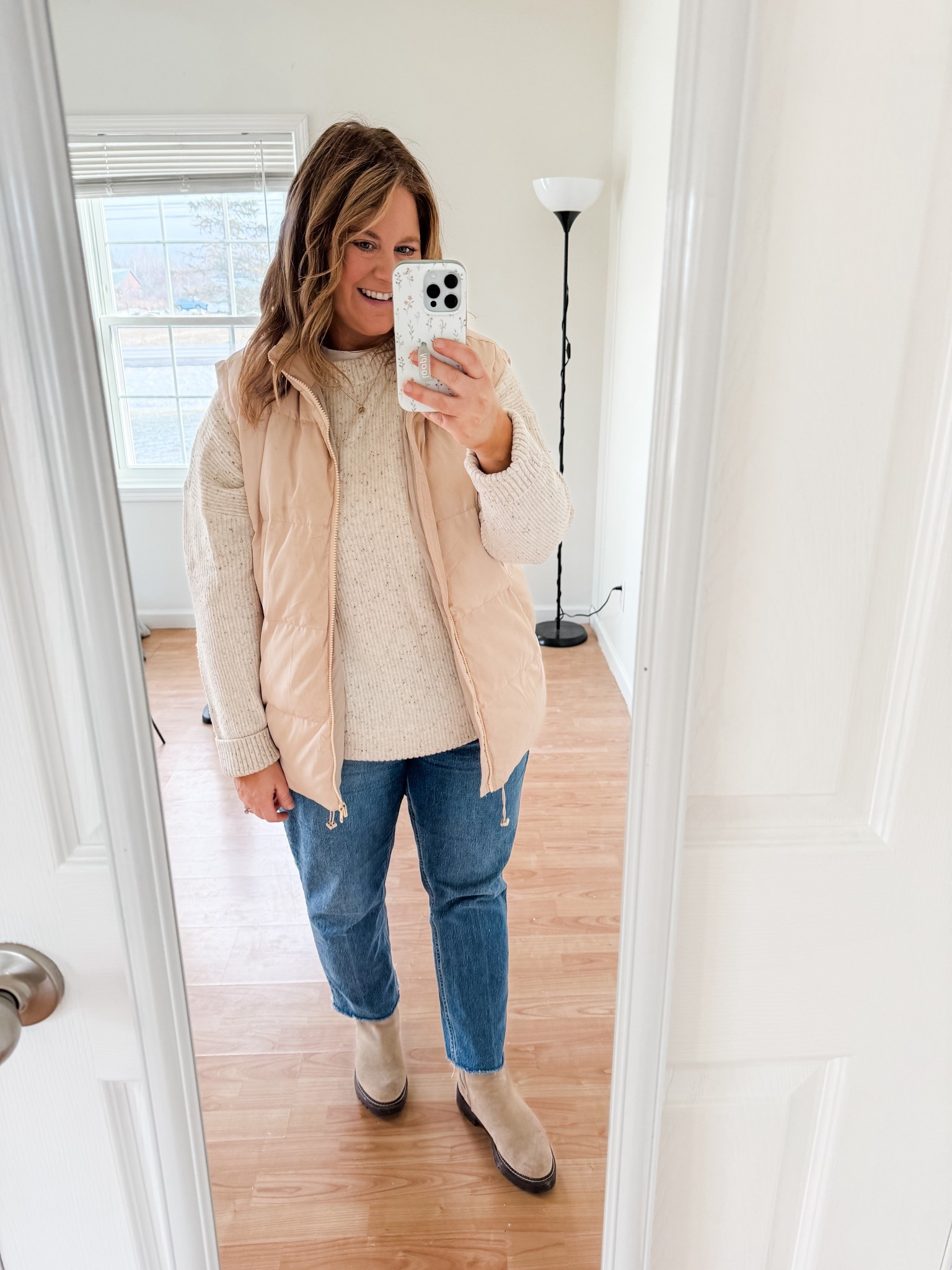 A lot of what I’m wearing is currently only available in limited sizes or is completely sold out so I’m also linking a lot of similar items!

#LTKFindsUnder50 #LTKSeasonal #LTKHome