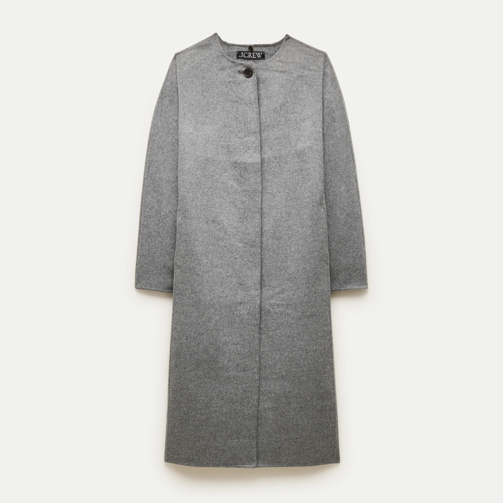 Petite Valentina scarf coat in drapey wool blend | J. Crew US