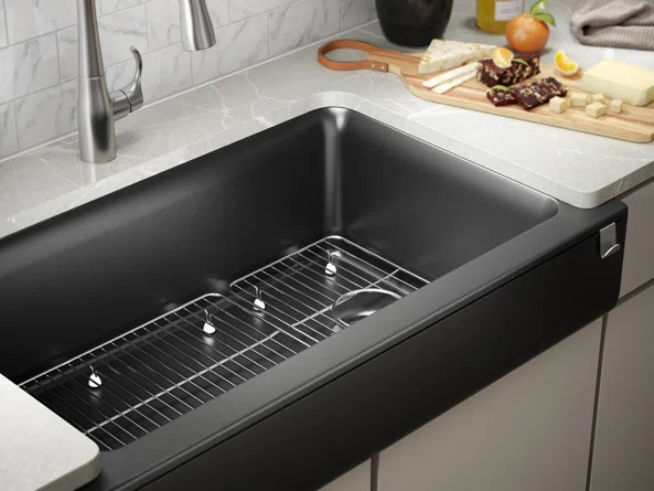 Kohler CAIRN 1 BASIN 36-In SHORT APRN | Wayfair | Wayfair North America