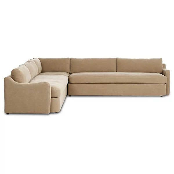 Amber Lewis x Four Hands Aurelia 3-Piece Sectional Sofa | Lumens