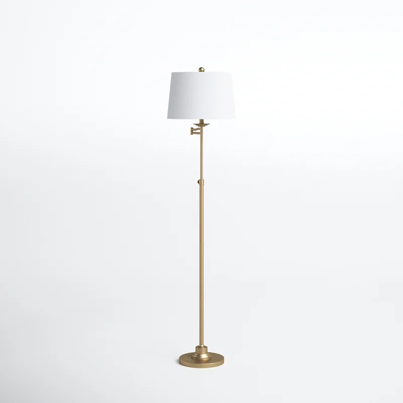 Joss & Main Rosalie 64.25" Swing Arm Floor Lamp & Reviews | Wayfair | Wayfair North America