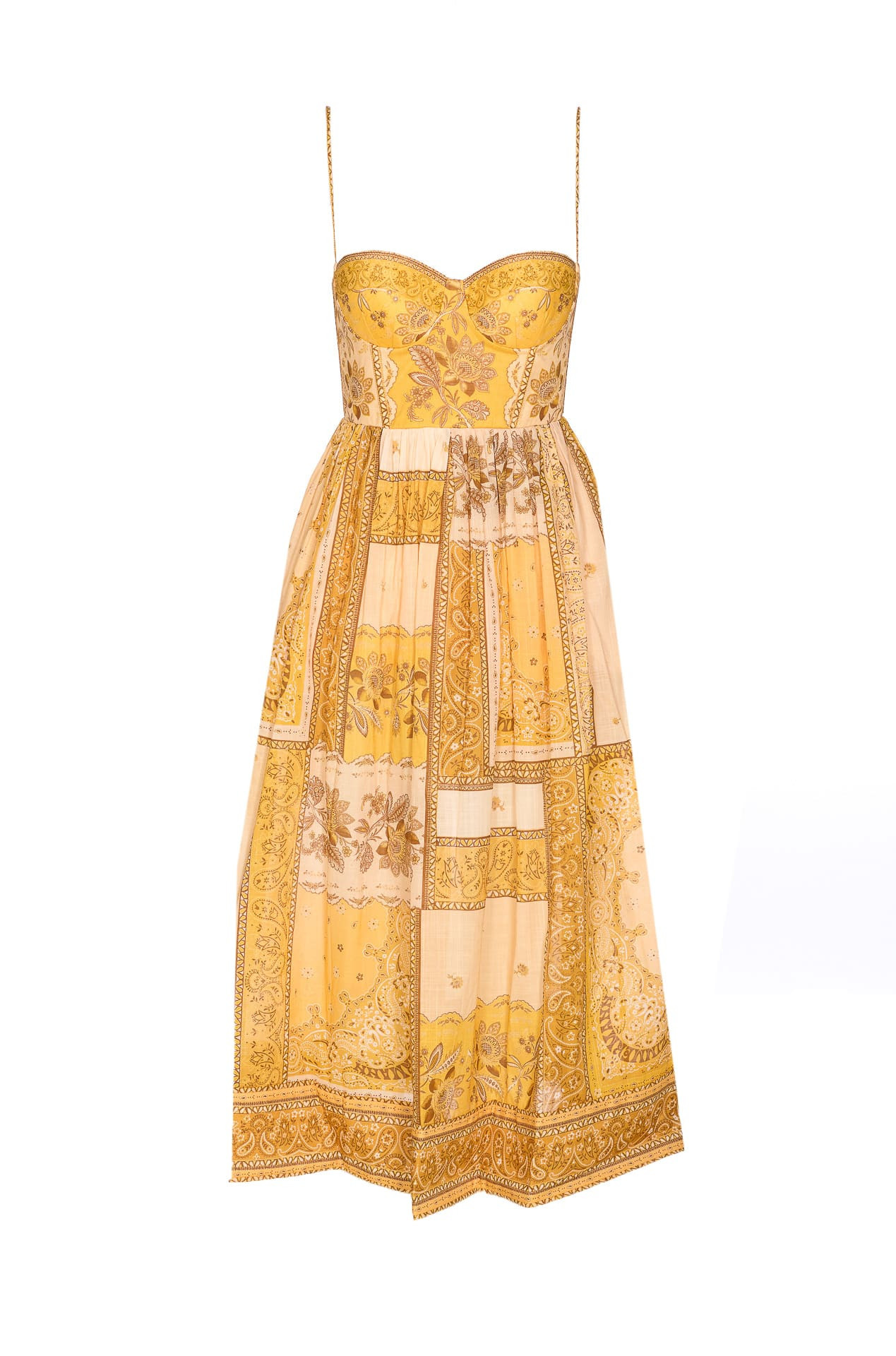 Zimmermann Lucky Corset Midi Dress | Italist.com US