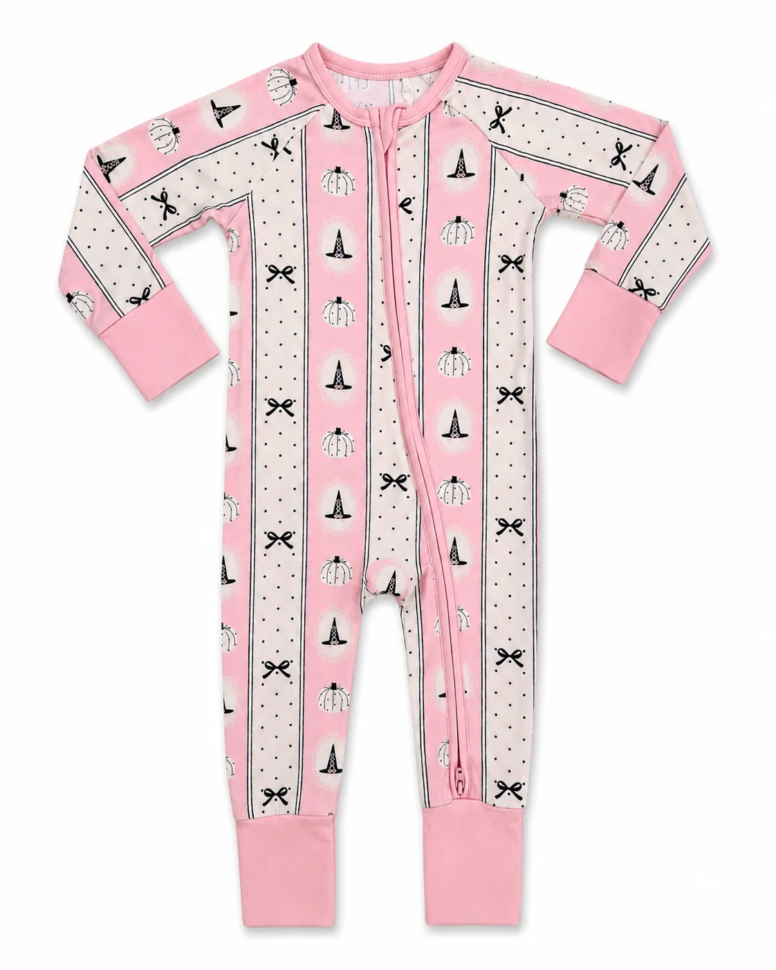 Pretty Little Pumpkin Zipper Romper | Bamboo Baby Pajamas | In My Jammers | In My Jammers