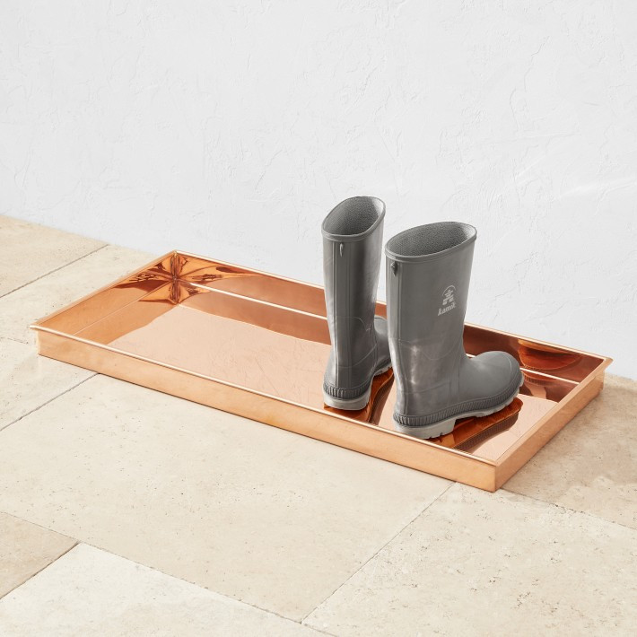 Copper Boot Tray | Williams-Sonoma
