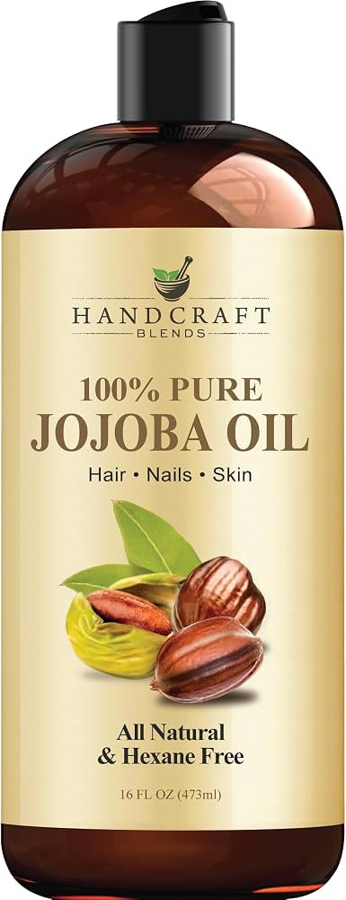 Handcraft Blends Jojoba Oil - 473 ml - 100% Pure & Natural - Premium Grade Carrier Oil - Hair, Fa... | Amazon (CA)