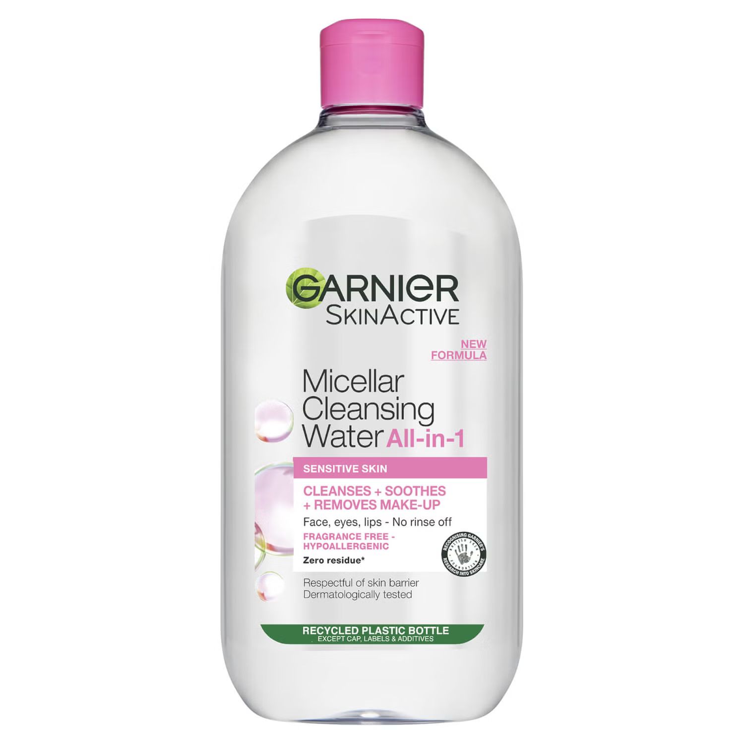 Garnier Micellar Water Facial Cleanser and Makeup Remover for Sensitive Skin 700ml | Look Fantastic (ROW)