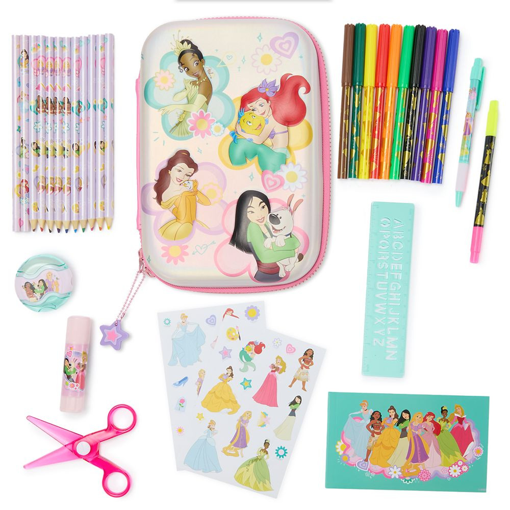 Disney Princess Zip-Up Stationery Kit | Disney Store
