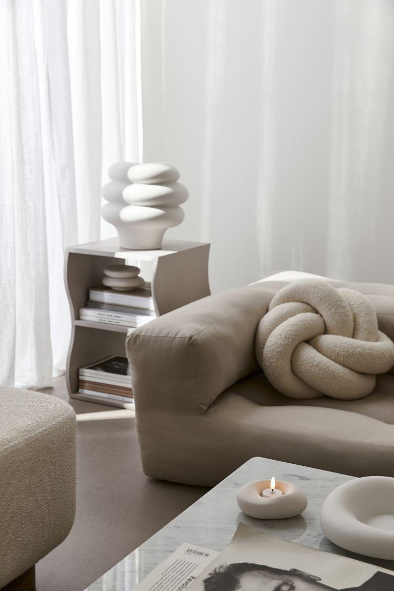 Stoneware Tea Light Holder | H&M (US + CA)