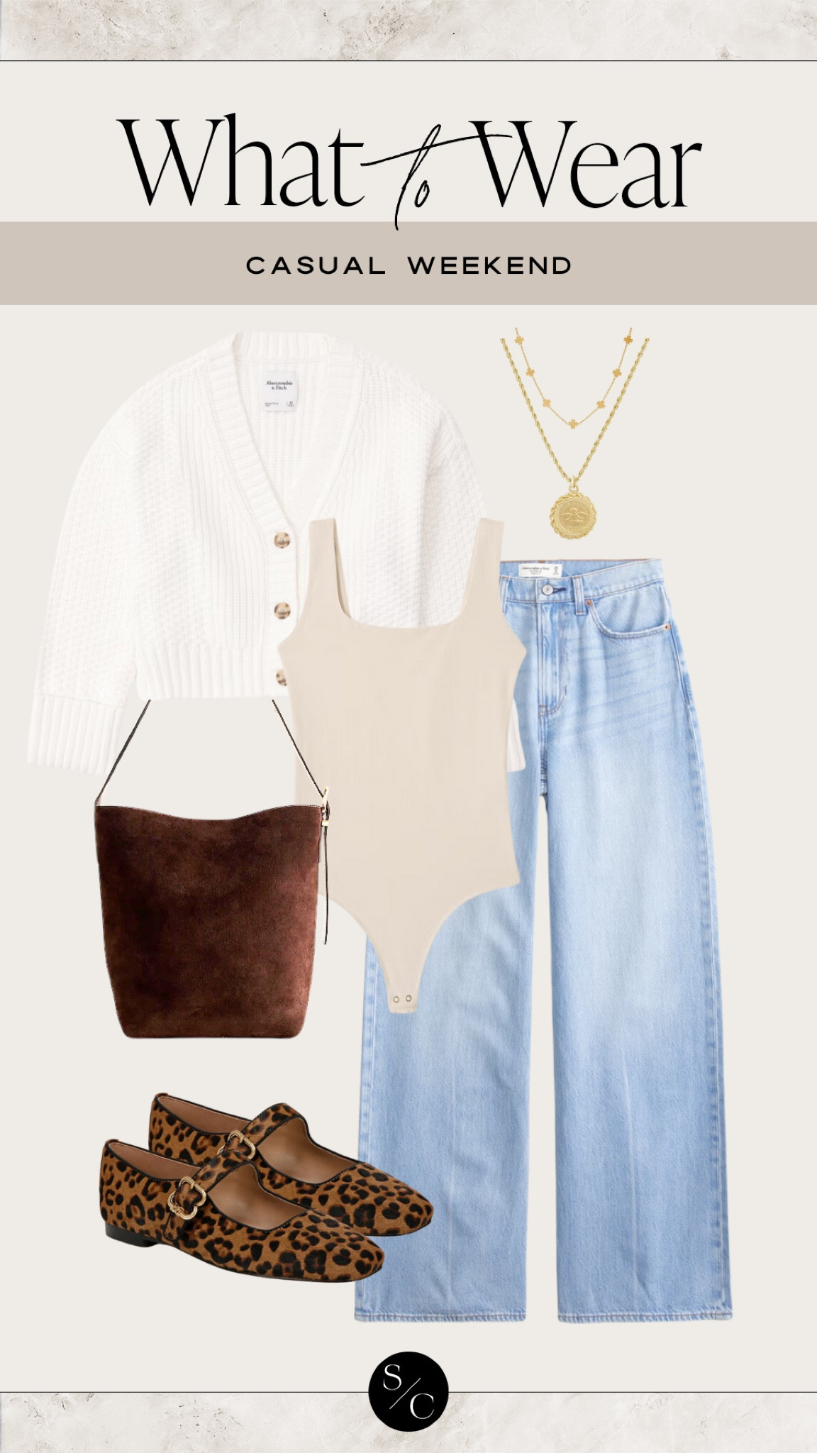 What to Wear | Casual Weekend

Suede bag, daily jewelry, leopard print, fall style, fall outfit 

#LTKShoeCrush #LTKStyleTip #LTKItBag