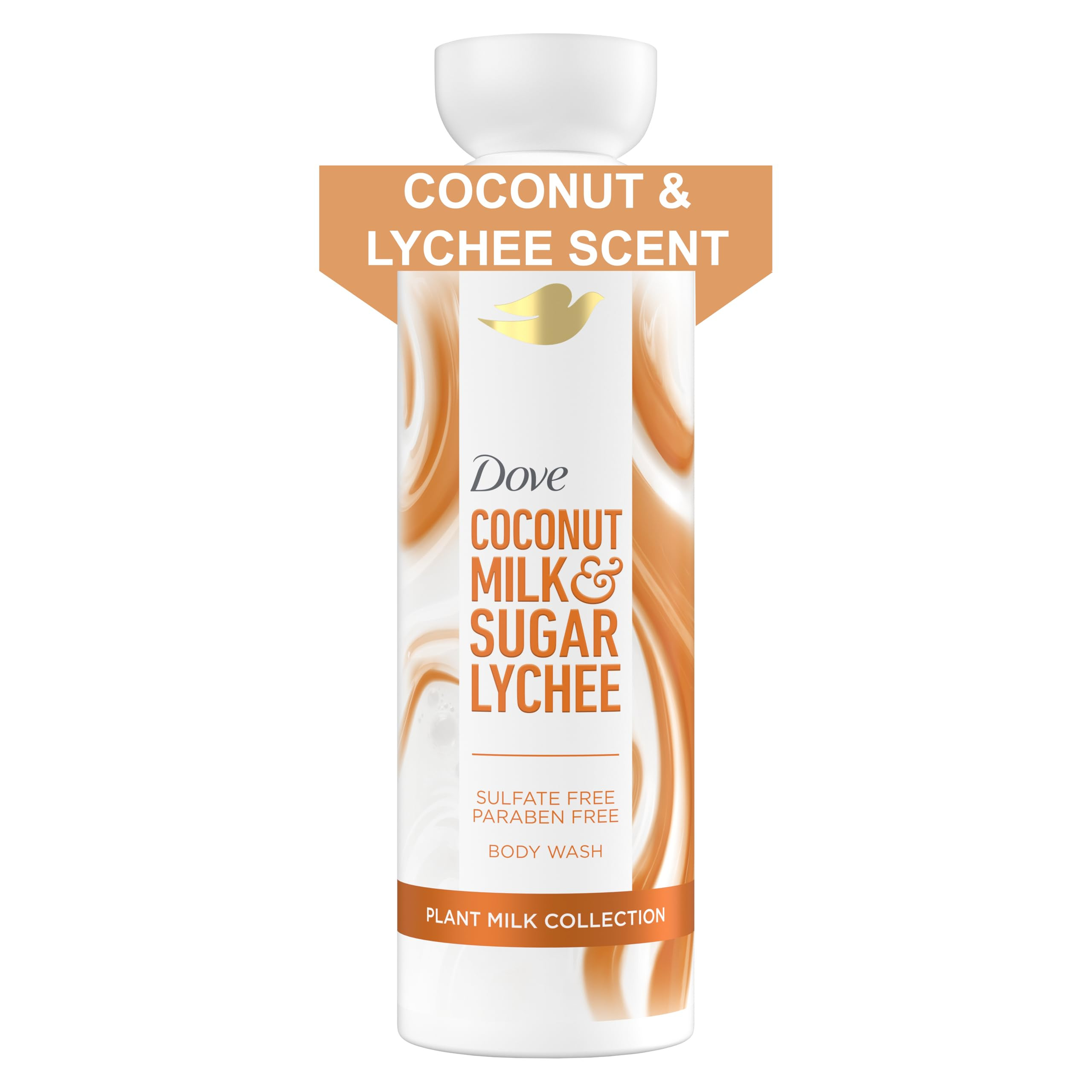Dove Plant Milk Cleansing Body Wash Coconut & Lychee for Moisturized Skin Gentle Cleanser, No Sul... | Amazon (US)