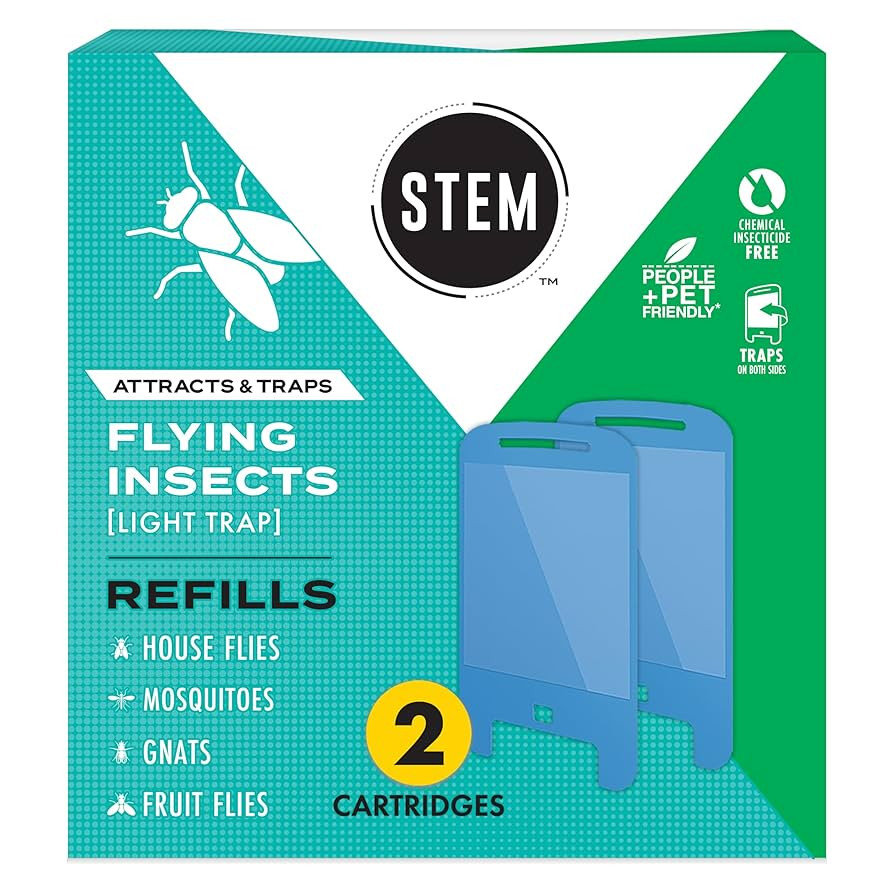 STEM Light Trap Refill Cartridges, Indoor Fruit Fly Trap, Effective Insect Control for Home, Attr... | Amazon (US)