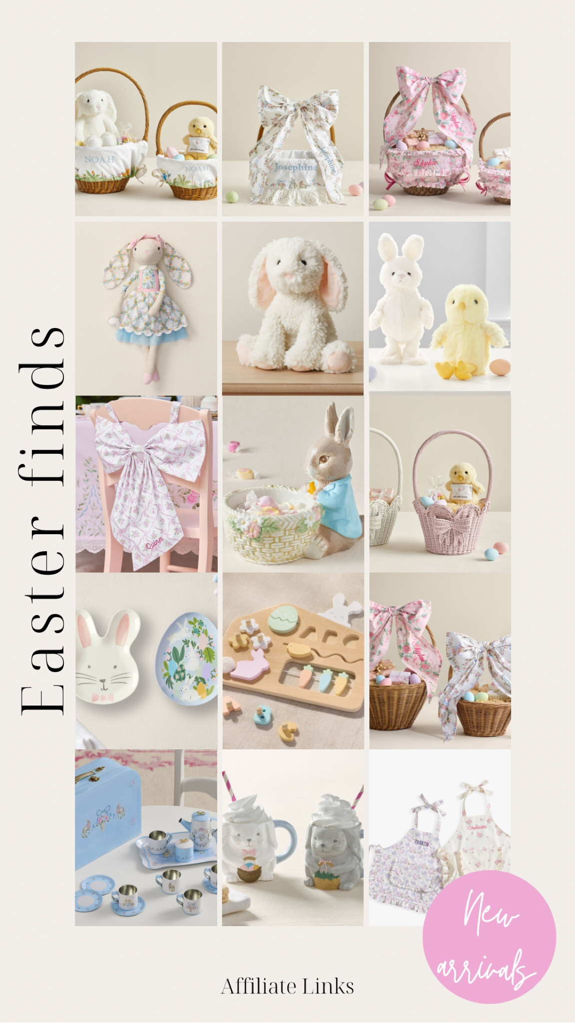Easter basket, toddler Easter basket, Easter decor 

#LTKBaby #LTKSeasonal #LTKKids