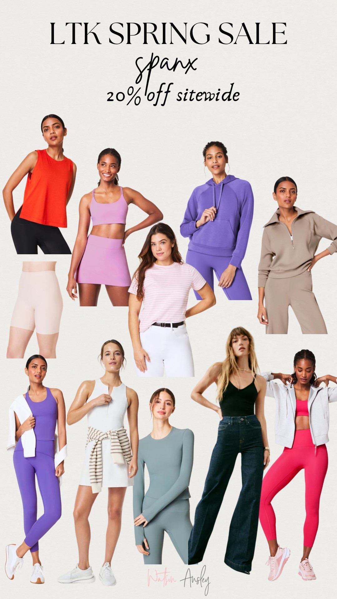 Shop 20% off Spanx during the LTK Spring Sale! Click below to shop and copy the promo code below to paste at checkout!

Spanx | leggings | shapewear | matching sets | sports bra | jeans | biker shorts | tank | pullover | pants | dress | top | comfy | stretchy | travel | athleisure | fitness 



#LTKSaleAlert #LTKStyleTip #LTKSpringSale