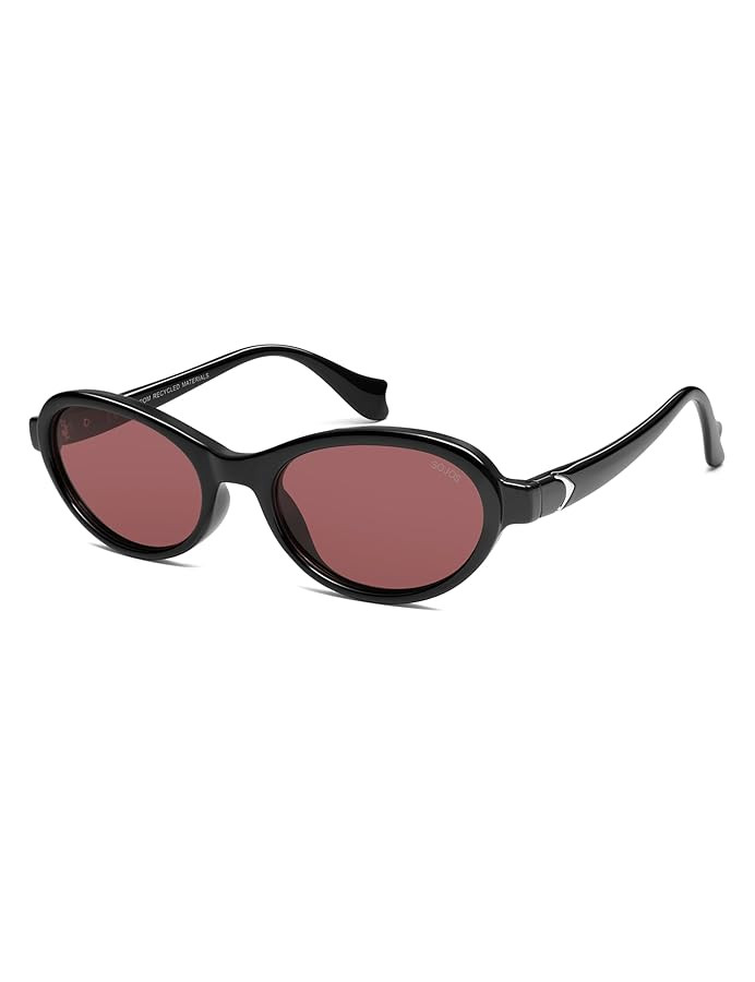 SOJOS Ocean Collection Polarized Retro Oval Small Sunglasses Womens Recycled Plastic Frame Eco-Fr... | Amazon (US)