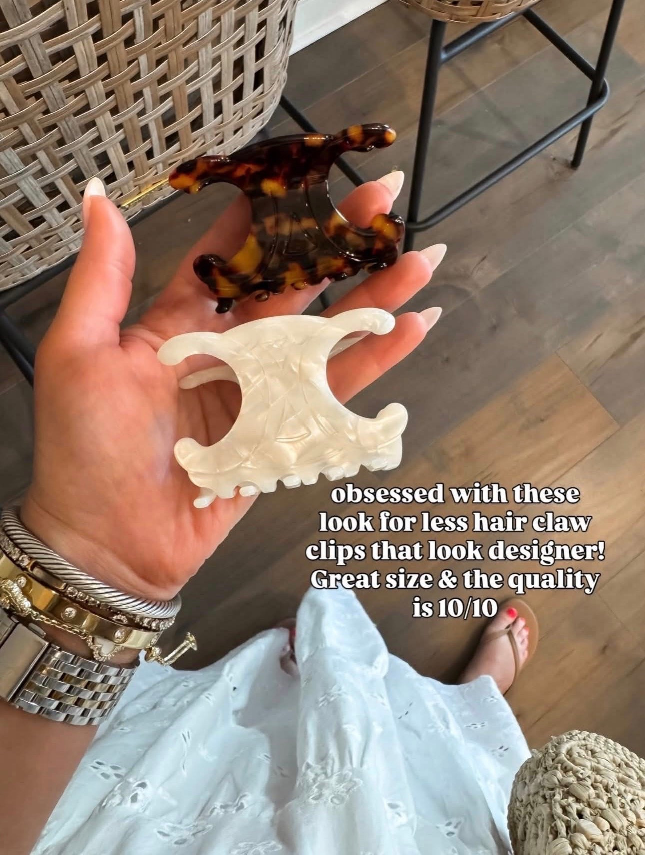Amazon fashion Amazon finds Celine look for less hair clips