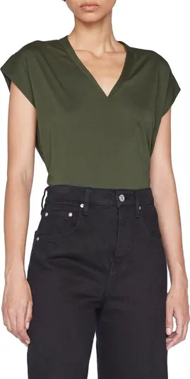 Le Mid Rise V-Neck T-Shirt | Nordstrom