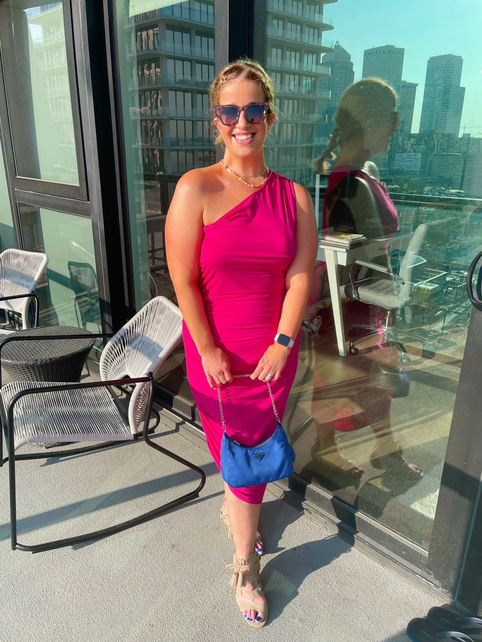 sometimes she’s saint laurent, sometimes she’s target. 🤷🏼‍♀️
dress on major sale for $17! I’d size down. 