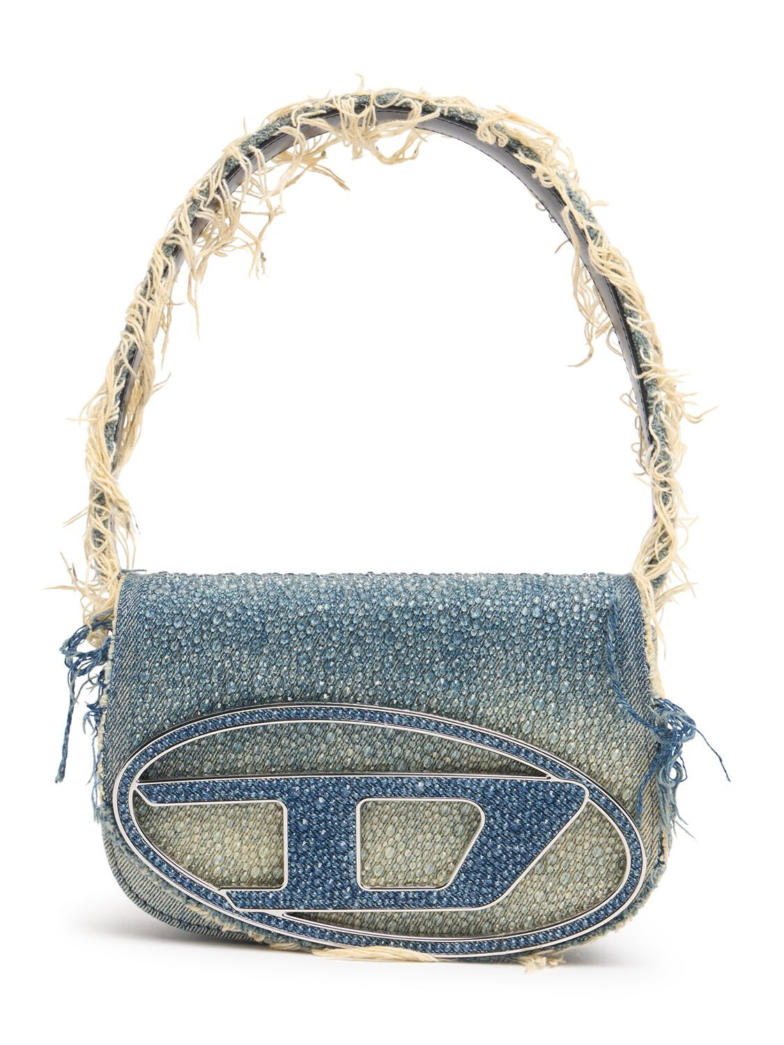 1dr Washed Denim Shoulder Bag | Luisaviaroma