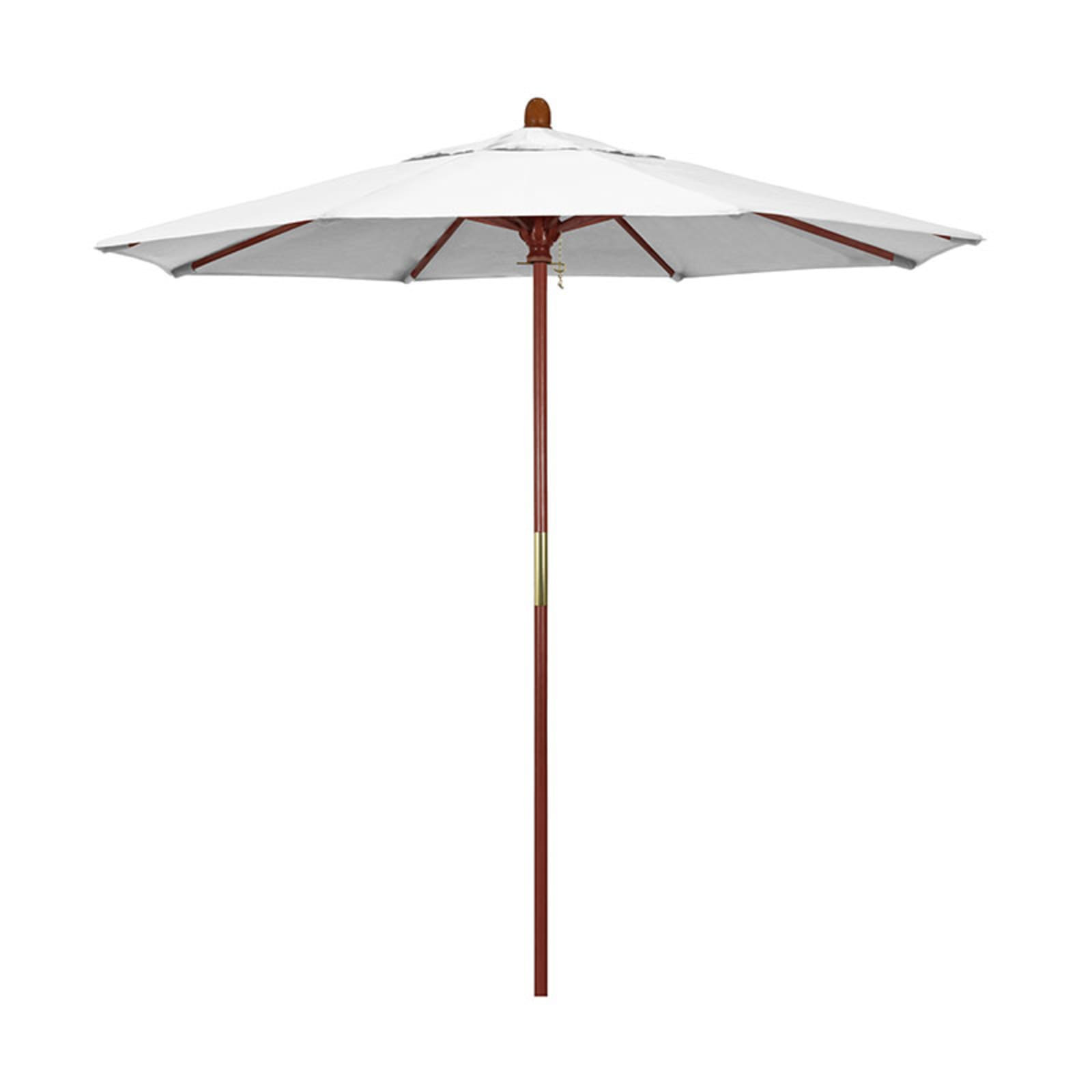Commercial Grade Umbrella with Hardwood Frame - Natural, 7.5 ft. | The Company Store
