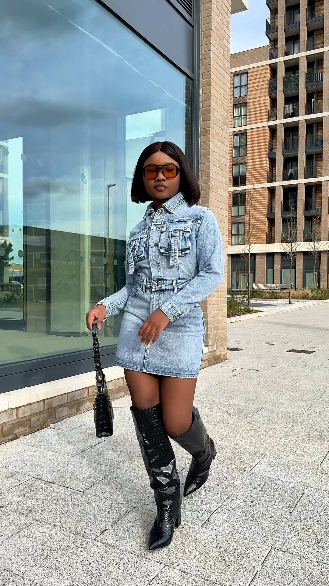 Denim dress 💙

#LTKshoecrush #LTKSpringSale #LTKVideo