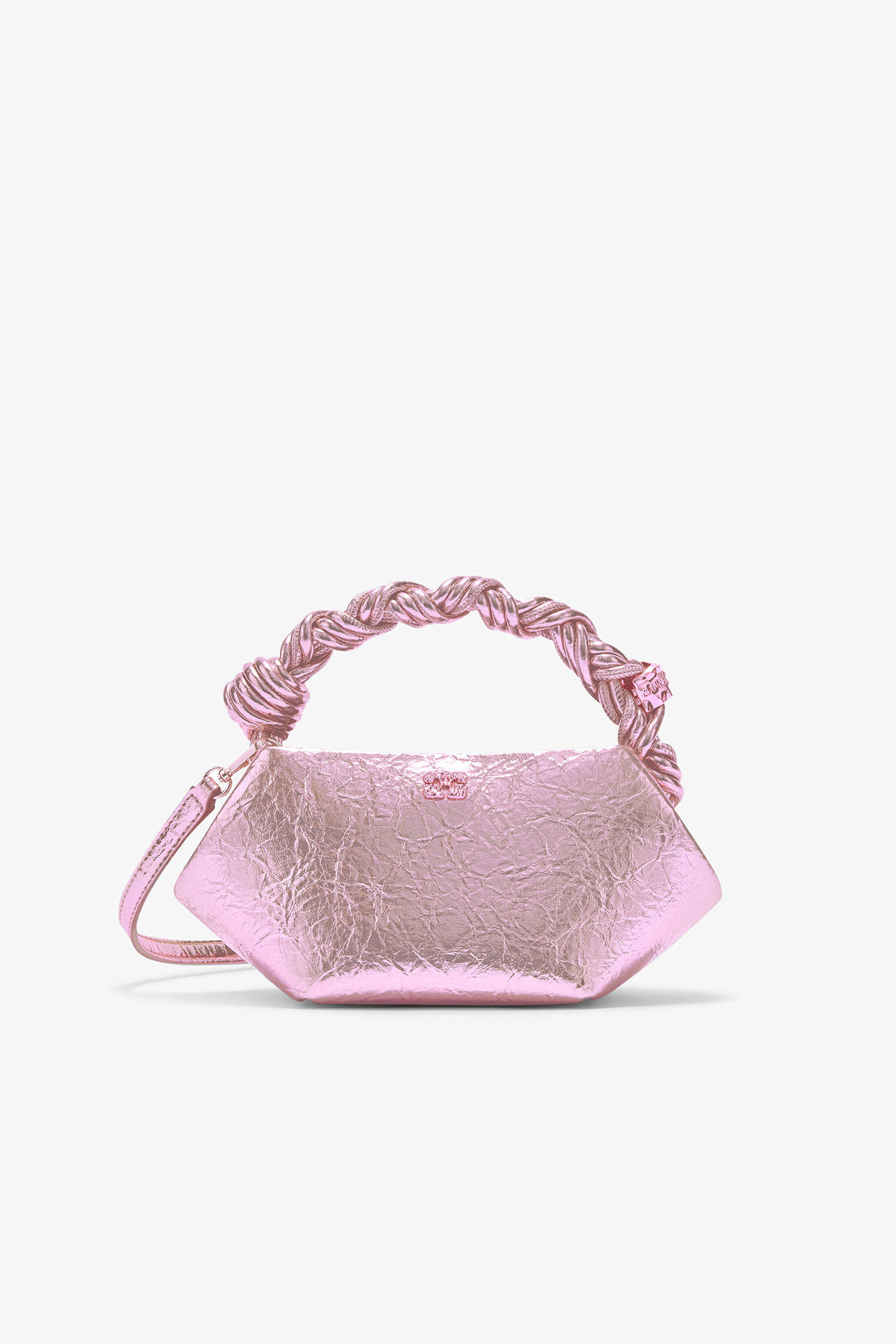 Metallic Mini Bou Bag | Ganni