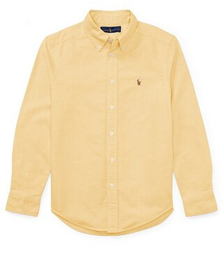 Big Boys Solid Long-Sleeve Oxford Shirt | Dillard's
