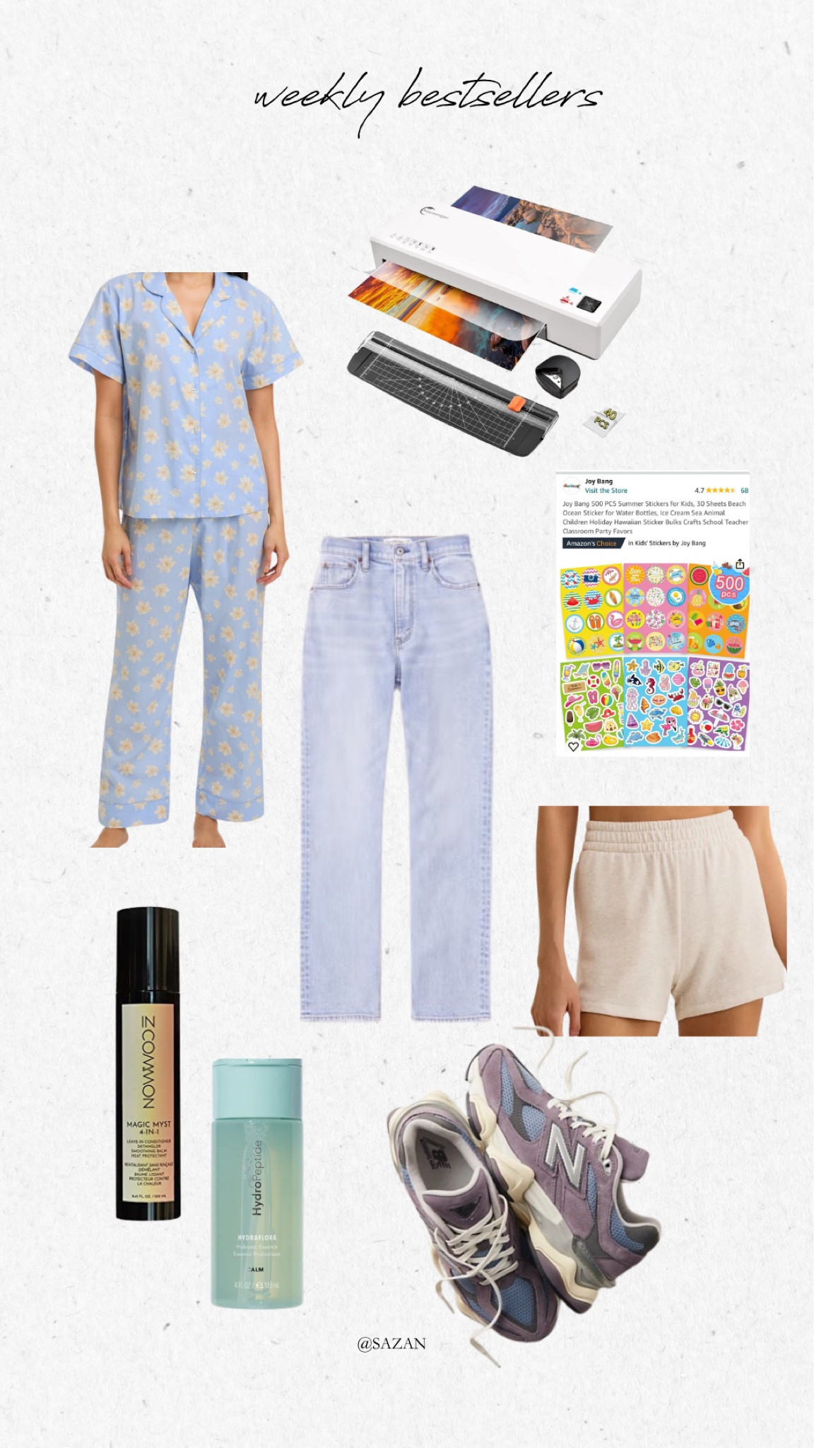 my weekly top sellers 
#amazon #amazonfinds #newbalance #kidsbingo #hairfinds #skincare 

#LTKKids #LTKBeauty #LTKStyleTip