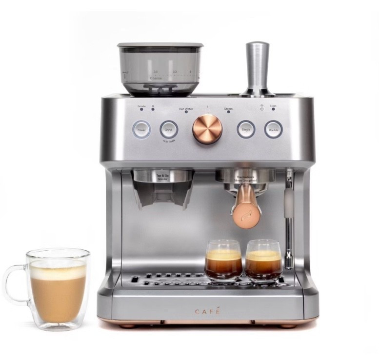 Start your mornings like a barista ☕✨ The GE Appliances CAFE Bellissimo Espresso Machine brings café-quality coffee to your kitchen with built-in grinder, frother, and stainless steel finish. Sleek design, rich flavor, every cup perfected.

#LTKHome