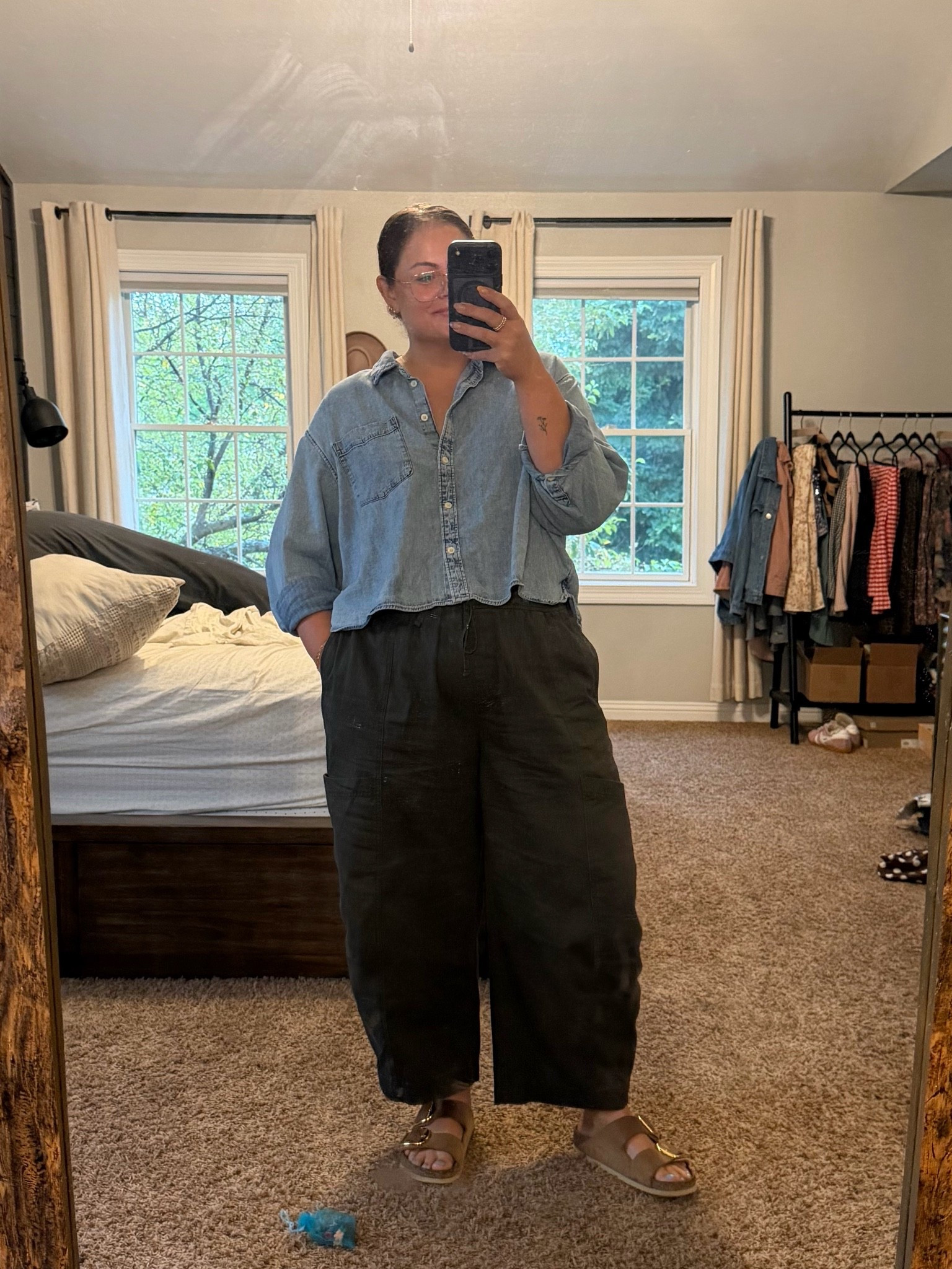 OOTD 😍

Top XXL
Pants XL 

Bust 42  //  waist 39 //  hips 50  //  5’6”

#LTKSaleAlert #LTKMidsize #LTKootd